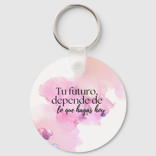 Personalized Metal Keychain Water-Resistant キーホルダー (正面)