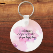 Personalized Metal Keychain Water-Resistant キーホルダー (正面)