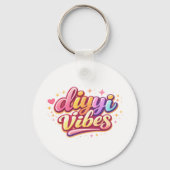 Personalized Metal Keychain Water-Resistant キーホルダー (裏面)