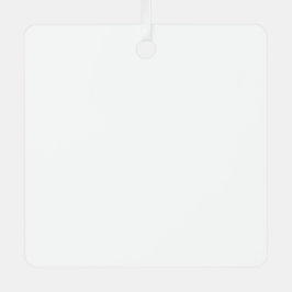 Personalized Metal Square Ornament – Square Shape メタルオーナメント