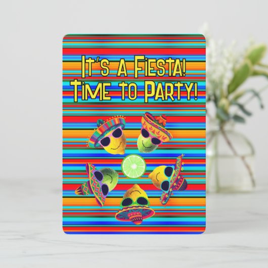 Personalized Mexican Fiesta   招待状 (スタンド正面)