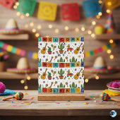Personalized Mexican Fiesta Birthday アクリルサイン