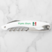 Personalized Mexico Flag ソムリエナイフ (裏面)