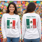 Personalized Mexico Flag Tシャツ