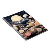 Personalized Midnight Boho Garden Gift ノートブック (右側)