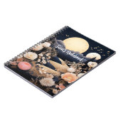 Personalized Midnight Boho Garden Gift ノートブック (左側)