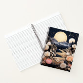 Personalized Midnight Boho Garden Gift ノートブック (内部)