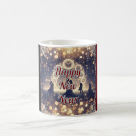 Personalized Midnight Clock  New Year Mug  コーヒーマグカップ