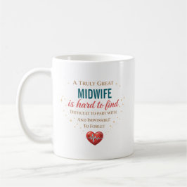 Personalized Midwife Appreciation Quote コーヒーマグカップ