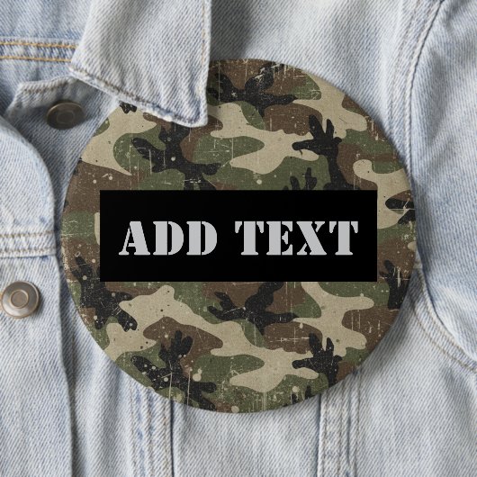 Personalized Military  缶バッジ (インサイチュ)