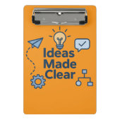 Personalized Mini Clipboard ミニクリップボード (正面)