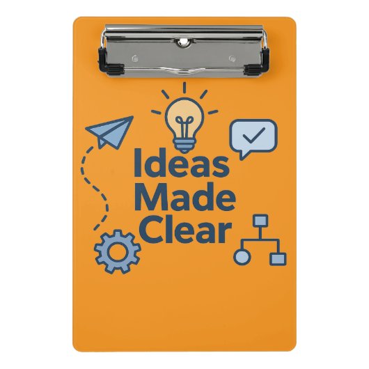 Personalized Mini Clipboard ミニクリップボード (正面)