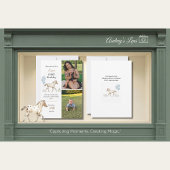 Personalized Miniature Horse 1st Birthday 招待状
