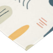Personalized Minimal Abstract Boho Pastel Colors テーブルクロス (アングル)