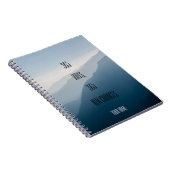 Personalized| minimalist| 365日365の新しいチャンス ノートブック (右側)