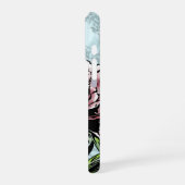 Personalized Mixed Media Peony - Phone Case iPhoneケース (左側面)