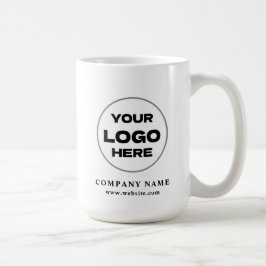 Personalized Modern Business Logo Promotional Swag コーヒーマグカップ