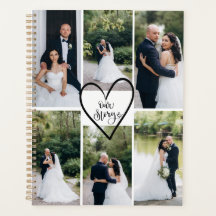 Personalized Modern Elegant Wedding Photo 