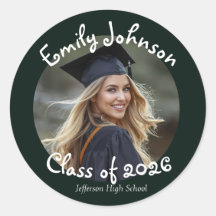 Personalized Modern Photo Graduation Party 