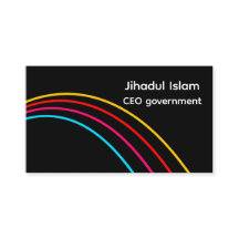 Personalized Modern Professional Business Card 