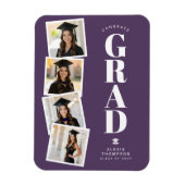 Personalized Modern School College Graduation マグネット (縦)