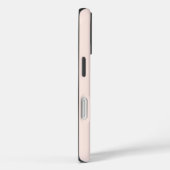Personalized Modern Script Baby Pink Blush Case-Mate iPhoneケース (裏面 / 右)