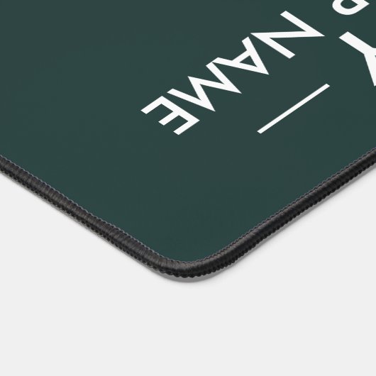  Personalized Modern Stylish Trendy  デスクマット (コーナー)