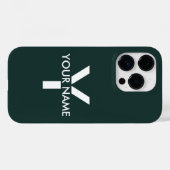 Personalized Modern Stylish Trendy Case-Mate iPh iPhoneケース (裏面 (横))