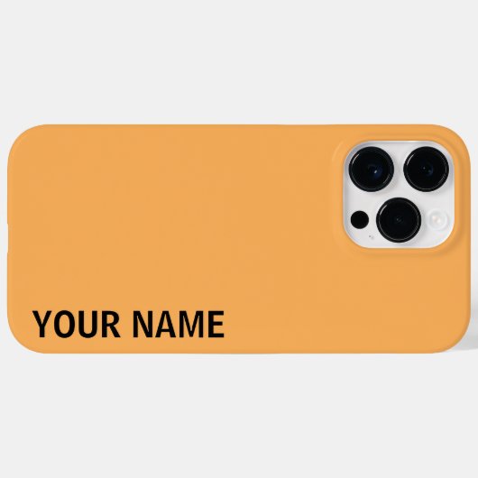 Personalized Modern Stylish Trendy Case-Mate iPhoneケース (裏面 (横))