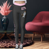 Personalized Modern Trending Pet Lover Cat Mom 67 レギンス