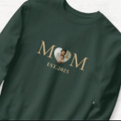 Personalized mom and dad photo sweatshirt, custom  スウェットシャツ