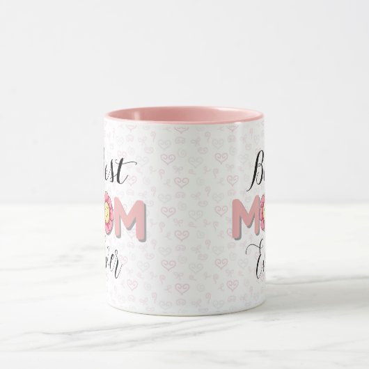 Personalized Mom Coffee Mug マグカップ (中央)