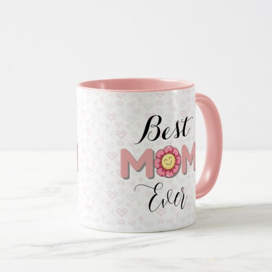 Personalized Mom Coffee Mug マグカップ (正面右)