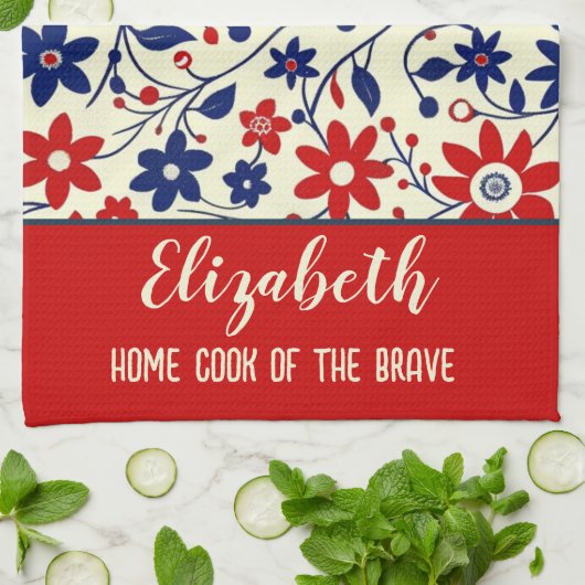 Personalized Mom Cook Kitchen Set キッチンタオル (折り畳み)