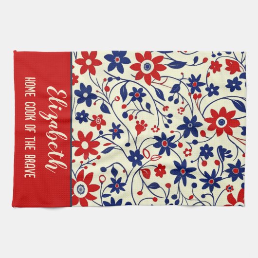 Personalized Mom Cook Kitchen Set キッチンタオル (横)