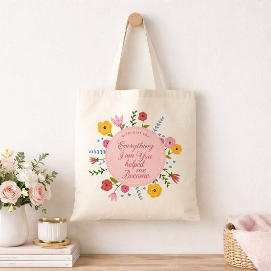 Personalized Mom Est Tote Bag Meaningful Gift トートバッグ