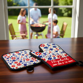 Personalized Mom Home Cook Kitchen Set 鍋つかみ&鍋敷きセット