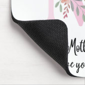 Personalized Mom Initial Mousepad マウスパッド (コーナー)