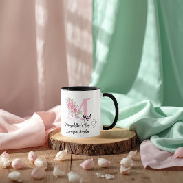 Personalized Mom Initial Mug マグカップ