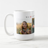 Personalized Mom Love You コーヒーマグカップ (左)