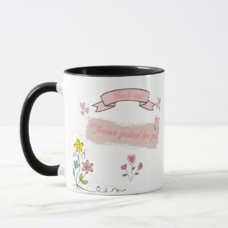 Personalized Mom Mug – Grateful for You Always マグカップ
