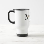 Personalized Mom Name Est Year Travel Mug トラベルマグ (左)