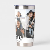 Personalized Mom Photo Mother 保温保冷タンブラー (右面)