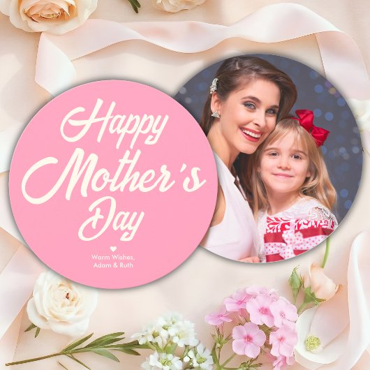 Personalized Mom Photo Mother’s Day Card