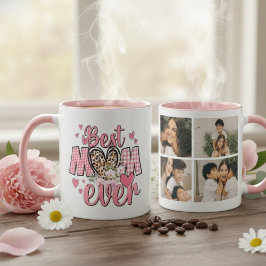 Personalized Mom Photo Mug Cute Design マグカップ