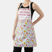 Personalized Mom’s Kitchen Floral Apron Gift エプロン (インサイチュ)
