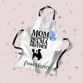 Personalized Mom Typography Apron エプロン