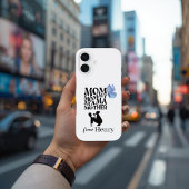 Personalized Mom Typography iPhone 16 Case 16ケース