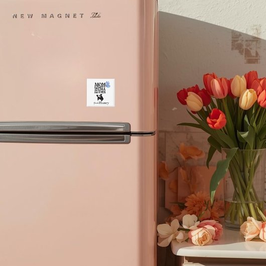 Personalized Mom Typography Magnet マグネット