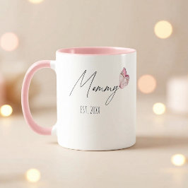 Personalized Mommy EST. Year Mug for Mother's Day  マグカップ